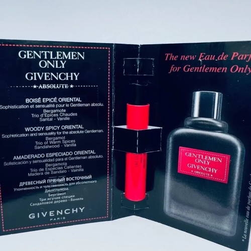 Givenchy Man Cologne Collection Sample Spray Vials
