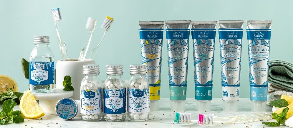 ORAL CARE Organic Certified Toothpastes and Mouthwashes in Tablets and Liquids (Plastic Free)