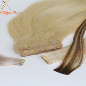 100% virgin human hair,Double Side Tape Remy Hair Extensions