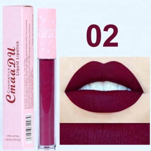 2018 CMAADU Matte or glitter lipgloss make your own lip gloss liquid lipstick