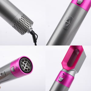 5 in 1 Air Wrap Styler Hair Dryer One Step Hair Dryer Professional Hair Straightener Curler Styling Tools Hot Air Brush//