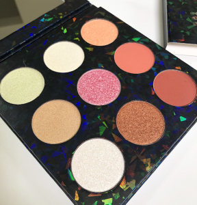 9 Pan Eyeshadow Palette Makeup Highlighter Blush Palette