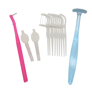  Convenient Portable Oral Hygiene Dental Floss Pick Interdental Brush Set For Teeth Gaps Cleaning