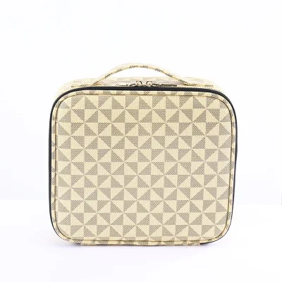 Amazon Popular Multifunctional Portable Ladies Makeup Bag Storage Multi-Layer Custom Makeup Tool Case Travel Cosmetic Bag Women