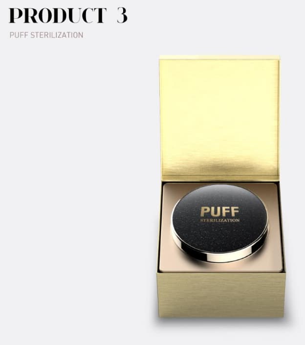 BEAUTY DEVICE, GALAXXYBORN PUFF STERILIZER DEVICE