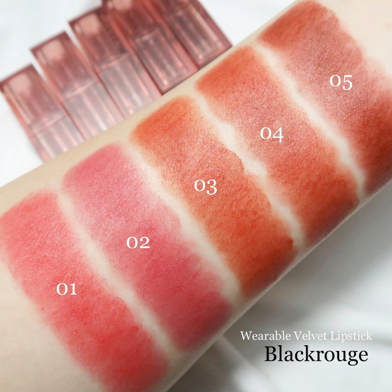 BLACK ROUGE WEARABLE VELVET LIPSTICK