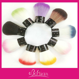 BQAN Glitter Metal Handle Nylon Hair Kabuki Brushes Makeup