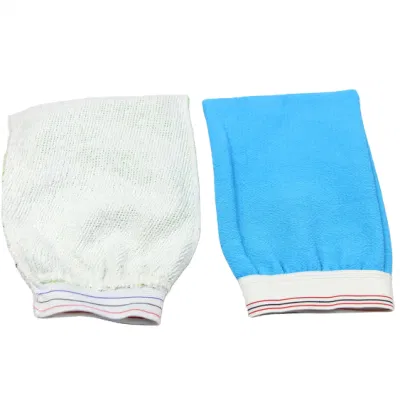 Cheap Factory Price High Quality 271720 Nylon Bath Shower Glove Bath Mat SPA Body Cleaning Exfoliating Bath Gloves