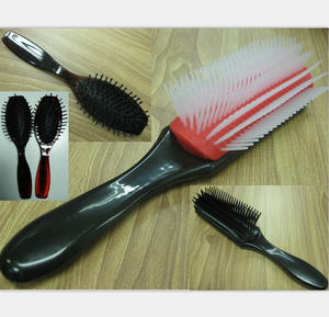 colorful popular plastic hairbrush for hotel and homeuse