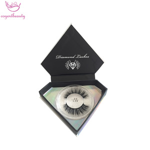 Customized Cheap Price Private Label Korean Pbt Fiber 3d Silk False Eyelashes