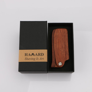 Customized folding beard comb wholesale wood comb