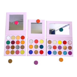 DIY  26mm pan size custom makeup make your own brand pigment eyeshadow palette