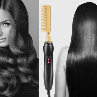 Electric Hair Straightening Curling Iron