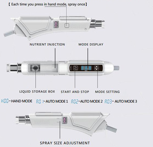 Facial massager no-needle mesotherapy device/ mesotherapy injections for sale