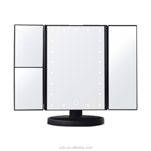 Flash customization makeup light mirror vanity desk with lighted cosmetic