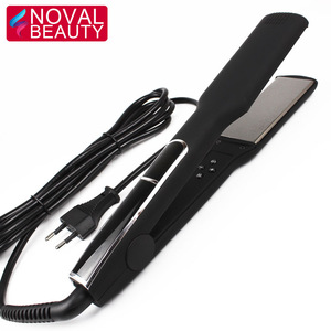 Good material Titanium Floating Coating flat iron used hair salon equipment