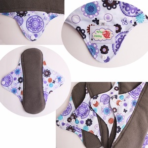 Happyflute sanitary napkin reusable Menstrual cloth Sanitary Pads for Women reusable menstrual pads