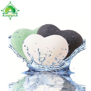 Heart Shaped Konjac Sponge, Ideal For Sensitive Skin Konjac Sponge Organic, Deep Pore Cleansing Konjac Sponge Wholesale