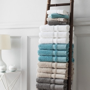 Hotel Supplies Offer 100% Cotton Bath And Cuetomized Bathroom Bar Set Towel