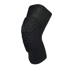 HYL-5133 free sample compression crashproof basketball kneepads for sports safety