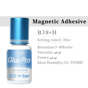 JOVISA Eyelash Extension Magnetic Glue | B38H | 2-3 Sec Drying Time | 7-8 Weeks Retention