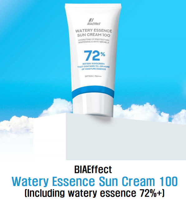  K Beauty Water Essence Sunscreen (including water essence 72% or more)
