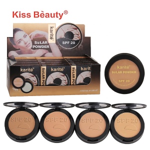 kiss beauty cosmetic face pressed powder with spf 20