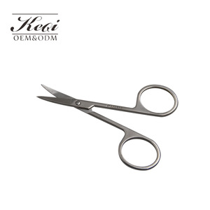 KQ4027 makeup scissors stainless steel eyebrow scissors