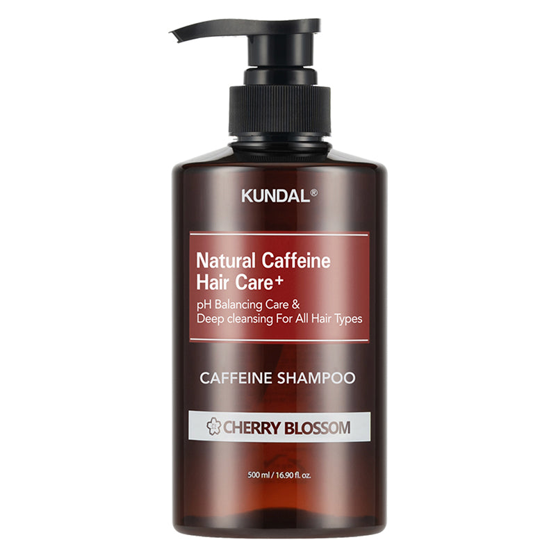 (KUNDAL) Caffeine Shampoo [Cherry Blossom] 500ml