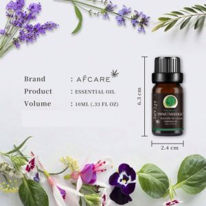 Lavender Geranium Ylang Blended Essential Oil Tea Tree Eucalyptus 10Ml Kit Gift Set 100 Pure Organic Herbal Extract Clary Sage