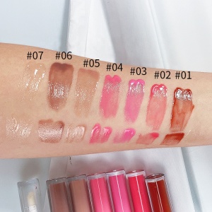 Lip gloss vendors wholesale custom private label vegan nude clear glossy lipgloss base lip gloss