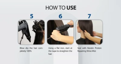 Low MOQ Best Quality Brazilian Keratin Hair Smoothing Treatment