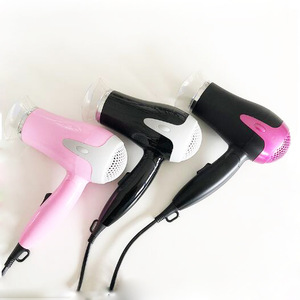 Mini foldable hair dryers for household and travel use with small concentrator