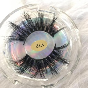 New design 25mm mink lashes private label false eyelashes