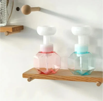 New Press Type Flower Foam Bottle Hand Sanitizer Cosmetics Separate Bottle Convenient Type Travel Lotion Separate Bottle
