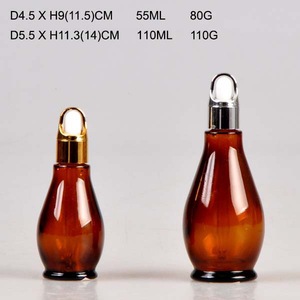 Personal Care Industrial Use and Essential Oil Use 100ML cosmetic glass bottle