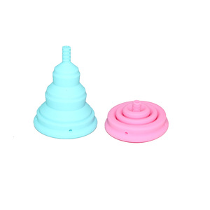 Personal Feminine Girls Medical Grade Hygiene Silicone Soft Sterilizer Menstrual Cup