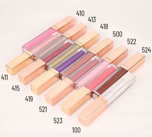 Private Label Moisturizing Clear High Shine Finish Lip Gloss Nude Glossy Lipgloss