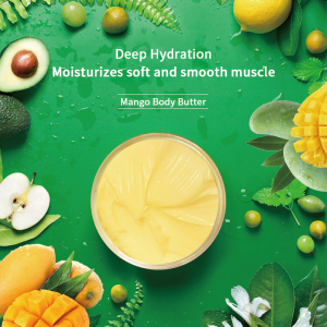 Private Labels Natural Organic Nourishing Brightening Mango Strawberry Shea Body Butter