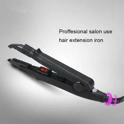 Professional Hairs Connector Adjustable Temperature Hair Extension Ducks Pliers Tongs Bend