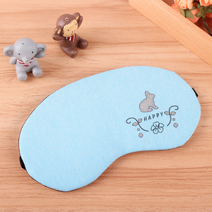 Promotional custom logo travel pillow and eye mask adjustable sleeping travel eye mask