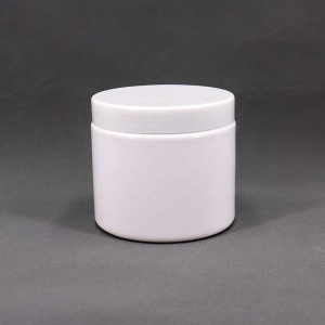 Recyclable PET Cream Jars 250ml 8oz 500ml plastic cosmetic  skin care container Jar bottle 250g 500g cream jar