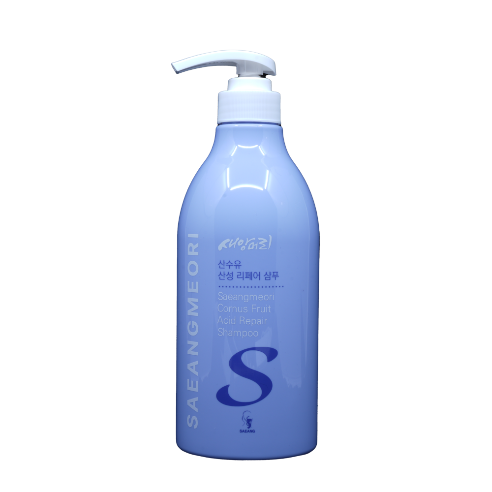 Refreshing glossy and elastic hair SAEANGMEORI Cornus Fruit Acid Repair Shampoo  750ml