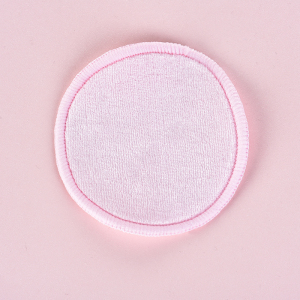 Reusable eco-friendly cotton Pads organic bamboo round makeup remover pads washable