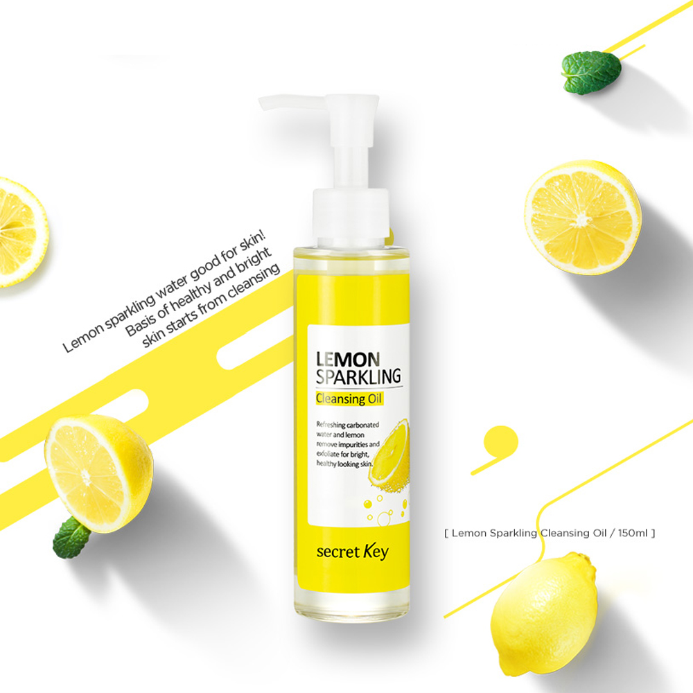 SECRETKEY_LEMON SPARKLING_CLEANSING OIL(150ml)