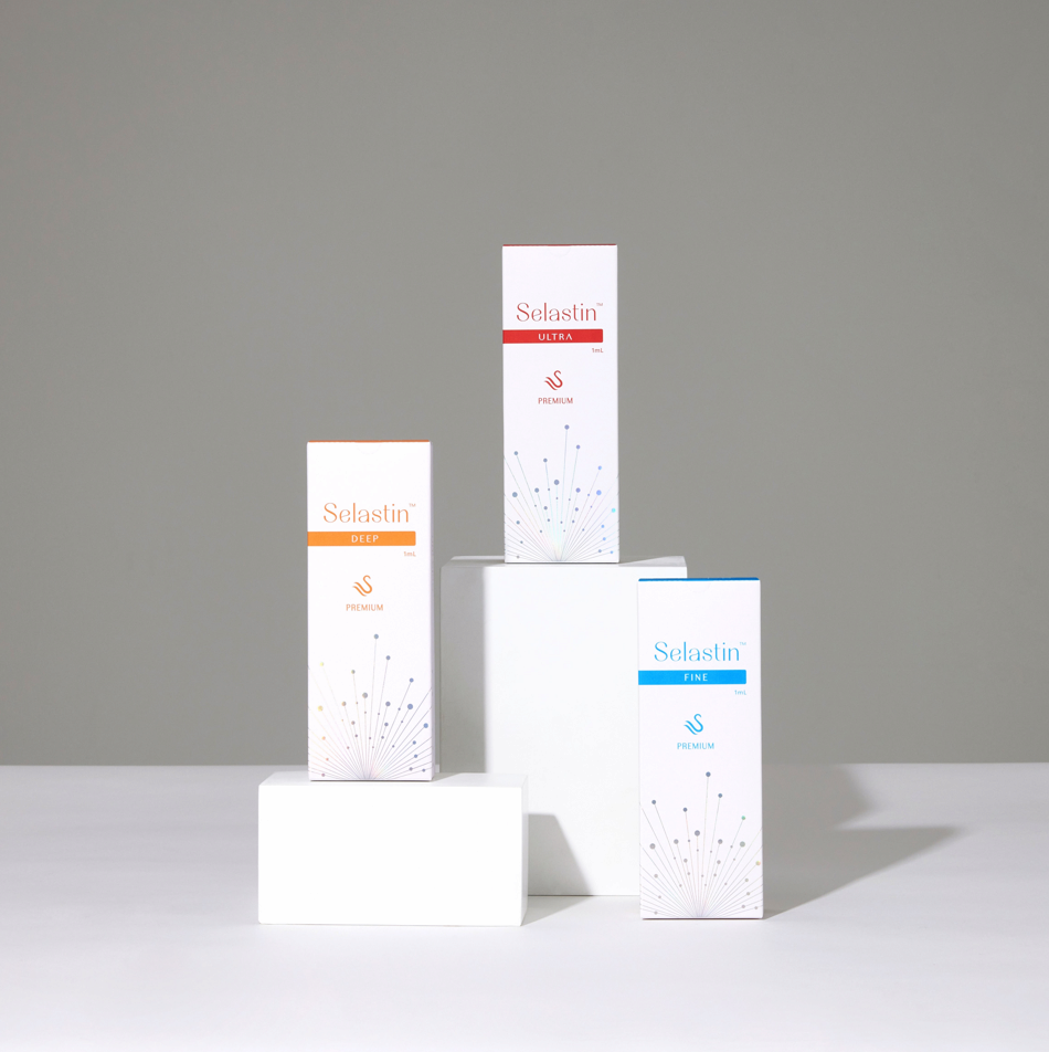 SELASTIN FINE dermal filler, HA filler