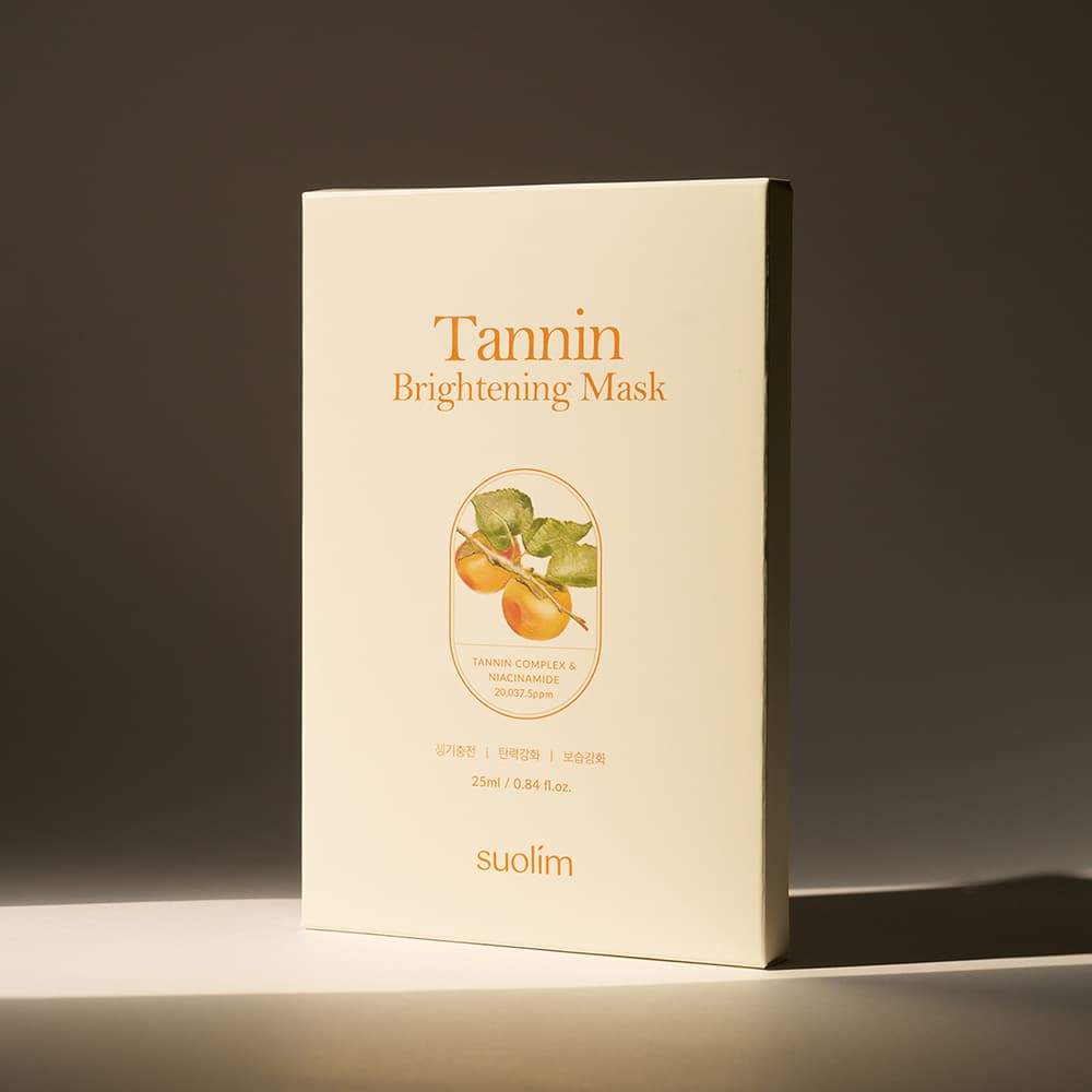 Suolim Tannin Brightening  Facial Sheet Mask