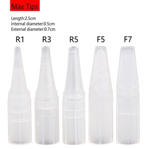Tattoo Needle Tips Disposable Eyebrow Tattoo Needles Cap For Permanent Makeup Tattoo Accessories
