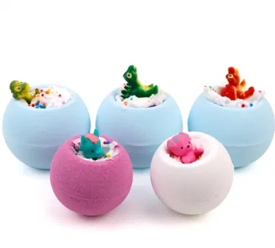 Toy Bath Bomb Box Fizzi Bomb Bar Sale Bath Bomb Bath Bombs Kit with Surprise Toys Inside / Essential Oil Fizz Bath Bombs Toys Inside Bath Salt Bombs for Kids