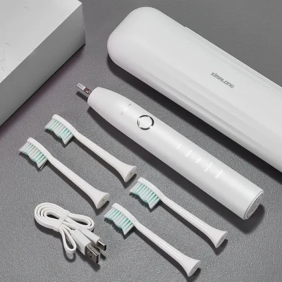 USB Type-C Charging Automatic Tooth Cleaner Cordless Oscillating Soft Wireless Adult Smart Electric Toothbrush